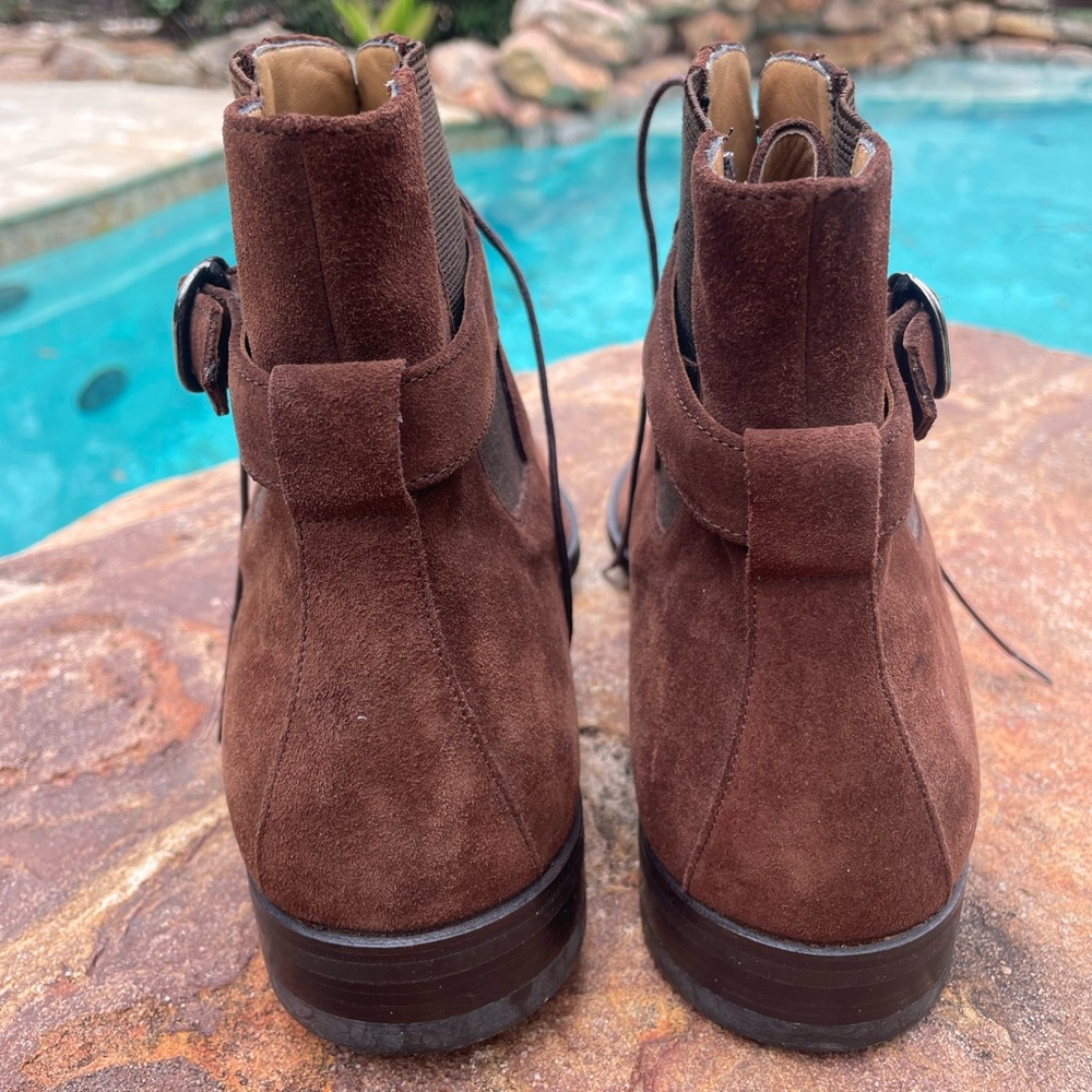 Bally Men’s Brown Suede Chukka Boots - Picture 3 of 10